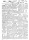 Aberdeen Press and Journal Monday 22 December 1800 Page 1