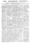 Aberdeen Press and Journal Monday 29 December 1800 Page 1