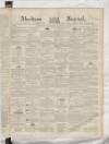 Aberdeen Press and Journal Wednesday 22 January 1851 Page 1