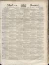 Aberdeen Press and Journal Wednesday 01 February 1871 Page 1