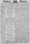 Aberdeen Press and Journal Monday 04 April 1881 Page 1