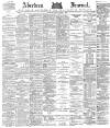 Aberdeen Press and Journal Tuesday 02 October 1883 Page 1