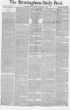 Birmingham Daily Post Tuesday 26 January 1858 Page 1