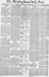 Birmingham Daily Post Friday 17 September 1858 Page 1