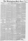 Birmingham Daily Post Wednesday 22 December 1858 Page 1