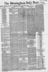 Birmingham Daily Post Tuesday 25 January 1859 Page 1