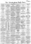 Birmingham Daily Post Monday 23 January 1860 Page 1