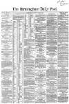 Birmingham Daily Post Tuesday 19 June 1860 Page 1