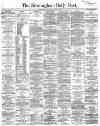 Birmingham Daily Post Thursday 03 January 1861 Page 1