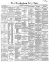 Birmingham Daily Post Monday 06 January 1862 Page 1