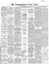 Birmingham Daily Post Saturday 05 April 1862 Page 1