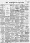 Birmingham Daily Post Thursday 21 January 1864 Page 1