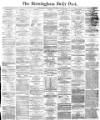 Birmingham Daily Post Saturday 16 September 1865 Page 1