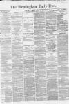 Birmingham Daily Post Tuesday 14 August 1866 Page 1