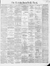 Birmingham Daily Post Wednesday 06 January 1869 Page 1