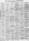 Birmingham Daily Post Thursday 02 September 1869 Page 1