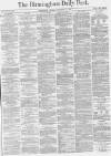 Birmingham Daily Post Monday 27 September 1869 Page 1