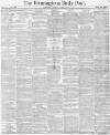 Birmingham Daily Post Saturday 01 August 1874 Page 1