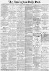 Birmingham Daily Post Friday 13 November 1874 Page 1
