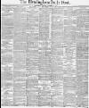 Birmingham Daily Post Saturday 21 November 1874 Page 1