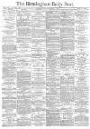 Birmingham Daily Post Friday 01 January 1875 Page 1