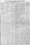 Birmingham Daily Post Friday 09 November 1877 Page 1