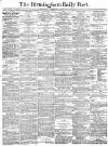 Birmingham Daily Post Wednesday 30 January 1878 Page 1