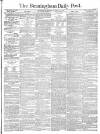 Birmingham Daily Post Monday 28 October 1878 Page 1
