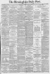 Birmingham Daily Post Friday 29 October 1880 Page 1