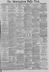 Birmingham Daily Post Wednesday 14 November 1883 Page 1