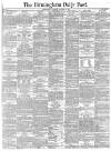 Birmingham Daily Post Saturday 11 October 1884 Page 1