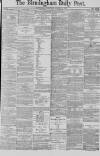 Birmingham Daily Post Wednesday 14 January 1885 Page 1