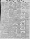 Birmingham Daily Post Wednesday 21 January 1885 Page 1