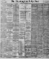 Birmingham Daily Post Friday 25 October 1895 Page 1