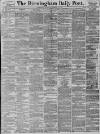 Birmingham Daily Post Saturday 14 December 1895 Page 1