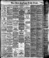 Birmingham Daily Post Friday 12 August 1904 Page 1