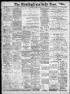Birmingham Daily Post Thursday 13 January 1910 Page 1