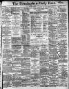 Birmingham Daily Post Saturday 03 August 1912 Page 1
