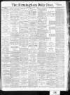 Birmingham Daily Post Thursday 15 January 1914 Page 1