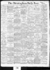 Birmingham Daily Post Saturday 17 January 1914 Page 1