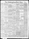 Birmingham Daily Post Monday 19 January 1914 Page 1