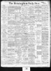 Birmingham Daily Post Tuesday 10 March 1914 Page 1