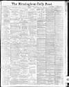 Birmingham Daily Post Wednesday 03 June 1914 Page 1