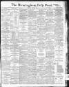 Birmingham Daily Post Saturday 01 August 1914 Page 1