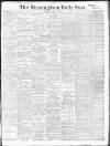 Birmingham Daily Post Tuesday 25 August 1914 Page 1