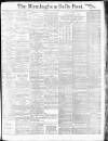 Birmingham Daily Post Monday 25 January 1915 Page 1