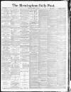 Birmingham Daily Post Friday 19 February 1915 Page 1