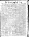 Birmingham Daily Post Wednesday 28 July 1915 Page 1