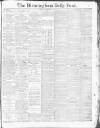 Birmingham Daily Post Friday 03 September 1915 Page 1