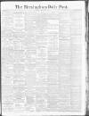 Birmingham Daily Post Wednesday 06 October 1915 Page 1